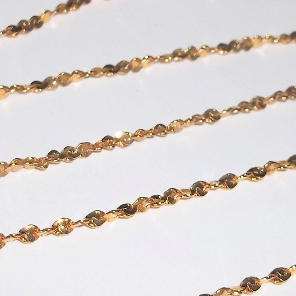 Pre-owned American Showcase Necklace and Bracelet Gold Fashion Jewelry Set 7310 - Picture 4 of 6